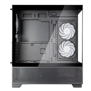 SILVERSTONE LUCID 05 ARGB | Black & White