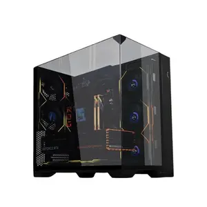 LIAN LI O11 Vision Compact | ATX Mid Tower Computer Case Back Connect Support O11VPW White/Black