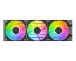ID-Cooling SL360 V2 Black | 360mm AIO | 2.1" LCD Display | ARGB Fans | LGA2066 Compatible