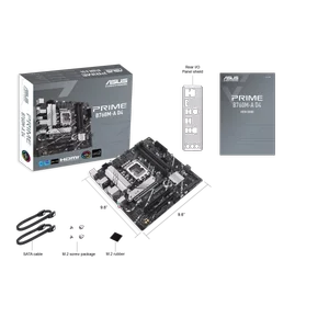 ASUS PRIME B760M-A D4 Intel® LGA 1700 Micro-ATX Motherboard | PCIe 4.0, Dual M.2 NVMe, 4x DDR4 & Realtek 2.5GbE