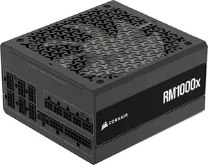 CORSAIR RMx Series RM1000x 1000W Fully Modular ATX Power Supply (UK Plug) | Cybenetics Gold Certified, ATX 3.1 & PCIe 5.1 Native Support, Zero RPM Mode, Manual Fan Override & 100% Japanese Capacitors