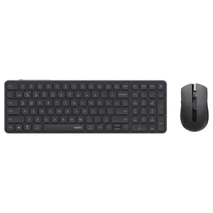 Rapoo 9350S Multi-Mode Wireless Ultra-Slim Keyboard & Mouse Combo (Dark Grey)
