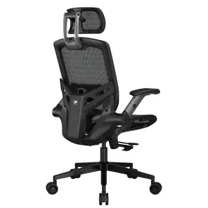 COUGAR Speeder One Black | Racing-Inspired Ergonomic Gaming Chair | Dual-Use Work & Gaming | Adjustable Lumbar | Class 4 Lift