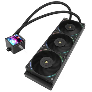 Thermalright Frozen Vision 360 BLACK All-in-One Liquid CPU Cooler | 2.88" IPS LCD Display