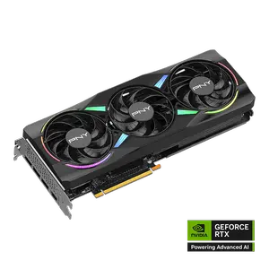 PNY GeForce RTX 5070 Epic-X ARGB OC 12GB GDDR7 — Blackwell | 2685 MHz | ARGB | SFF-Ready | 2.4-Slot |