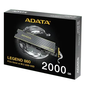 ADATA LEGEND 860 2TB PCIe Gen4 NVMe M.2 SSD 6000MB/s Heatsink PS5