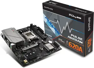 Sapphire PULSE A620AM — AMD AM5 | A620A Chipset | Micro-ATX | DDR5 | PCIe 4.0 | Ryzen 7000/8000/9000