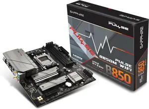 Sapphire PULSE B850M WIFI — AMD AM5 | B850 Chipset | Micro-ATX | DDR5-8000 | PCIe 5.0 | WiFi 6 | 4× DIMM
