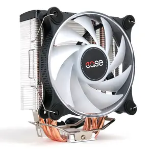 EASE EAF1213Pro CPU Air Cooler | 4 Heat Pipes | TDP 180W | ARGB Fan 120mm | 1800 RPM | 50 CFM | ARGB Top Plate | AM4 / AM5 / LGA1700 / LGA1851 / LGA2011 | Mid-High Performance Air Cooler