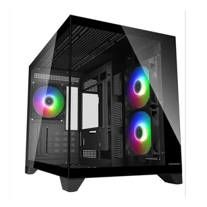 Cougar FV150 Mini Black & White | Dual Chamber | Reverse Connector MB | 400mm GPU | 360mm AIO
