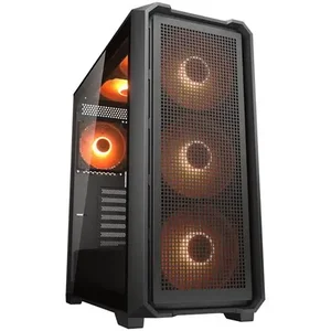 Cougar MX600 Air Pro Black & White | 3x140mm + 1x120mm ARGB Fans | E-ATX | 400mm GPU | Airflow Ramp