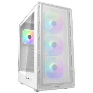 Cougar Airface Pure RGB Compact ATX Mid Tower Black | ARGB | Mesh Front | Tempered Glass