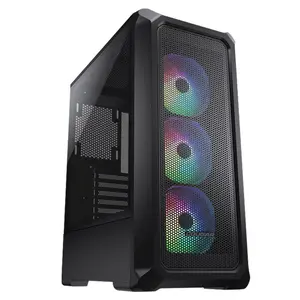 Cougar Archon 2 RGB Mid Tower Mesh Black | ARGB | Full Mesh Front | ATX | Tempered Glass