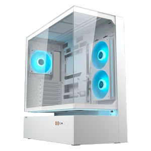 Cougar CFV235 Series Mid Tower White | Float-In Form Flow-In Function | ARGB