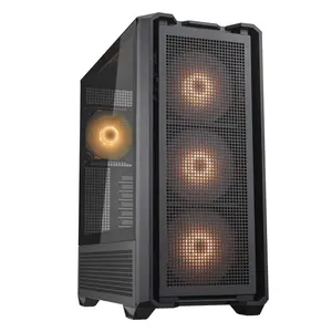 Cougar MX600 RGB Full Tower Black | High Cooling | 9 Fans | Vertical GPU | ARGB | E-ATX