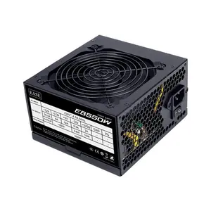 Ease EB550 550W 80 Plus Bronze Power Supply | Active PFC, 120mm Silent Hydraulic Fan & Black Flat Ribbon Cables