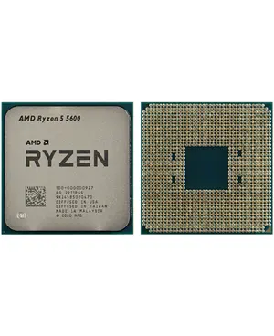 AMD Ryzen 5 5600 Desktop Processor | 6 Cores / 12 Threads, 4.4 GHz Max Boost, PCIe 4.0, Socket AM4, 65W TDP & Wraith Stealth Cooler
