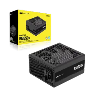 CORSAIR RMx Series RM850x 850W Fully Modular ATX Power Supply (UK Plug) | Cybenetics Gold Certified, ATX 3.1 & PCIe 5.1 Native Support, Zero RPM Mode & 100% Japanese Capacitors