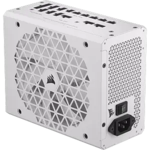 CORSAIR RMx Series RM1000x 1000W Fully Modular ATX Power Supply (White) | 80 PLUS Gold Certified, Zero RPM Fan Mode, 100% Japanese 105°C Capacitors & White Modular Sleeved Cables