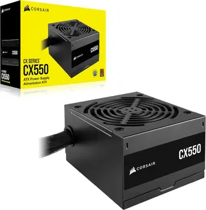 Corsair CX550 80 PLUS Bronze ATX PSU (UK) - 550W, Non-Modular