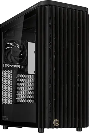 ASUS ProArt PA401 Wood Edition ATX PC Case (Metal Panel) | FSC® Certified Ash Wood Front Panel, Dual 160mm + 120mm PWM Fans Pre-Installed, 20Gbps USB Type-C & Tool-Free Builder Design