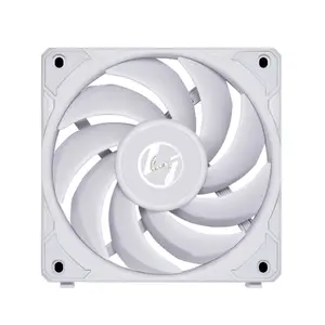 LIAN LI UNI FAN P28 120mm High-Performance PWM PC Cooling Fan | Liquid Crystal Polymer (LCP) Blades, 28mm Performance Depth, Interlocking Daisy-Chain System & Included 3-Speed Fan Controller