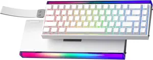 AULA Hero 68 HE Hall Effect Rapid Trigger Magnetic Switch Gaming Keyboard | Model: Hero 68 HE, Compact 65% Layout (68 Keys), Magnetic Hall Effect Switches, 8000Hz Ultra-High Polling Rate (0.125ms Latency), Adjustable Actuation Point (0.1mm to 4.0mm w
