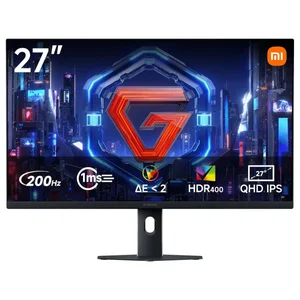 Xiaomi G27Qi 27" 2K QHD 180Hz / 200Hz Fast IPS Esports Gaming Monitor – P27QCA-RGGL / P27QDB-RGGL (2560×1440 / 1ms GTG / AMD FreeSync / 95% DCI-P3 & 100% sRGB / ΔE<2 / TÜV Low Blue Light & DC Dimming / Dual DP 1.4 & Dual HDMI 2.0 / Tilt Stand)