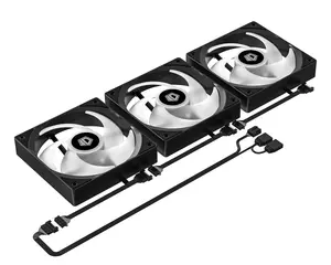 ID-Cooling FX360 LCD Black | 360mm AIO | 1.48" Full-Color LCD + ARGB Ring | Gen7 Pump | 350W TDP