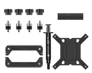ID-Cooling FX240 LCD Black | 240mm AIO | 1.48" Full-Color LCD + ARGB Ring | Gen7 Pump | 350W TDP