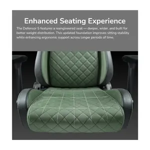 COUGAR Defensor Navy Blue | Gaming Chair | PushBack Advanced Lumbar System | 4D Folding Armrests | Magnetic Memory Foam Neck