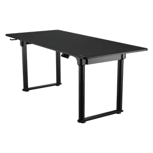 COUGAR E-Grav 180 Black | Flagship Electric Gaming Desk 1800×800mm | Dual Motor | Height 730–1180mm | Full 180cm Mousepad