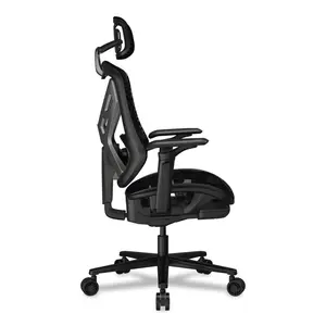 COUGAR Speeder Black | Racing-Inspired Gaming Chair | 3D Hyperrotation Armrests 225° | Adjustable Seat Depth | TÜV Certified
