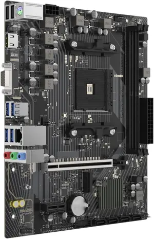 Sapphire A520M-E — AMD AM4 | A520 Chipset | Micro-ATX | DDR4 | PCIe 3.0 | Ryzen 3000/4000/5000 | Budget