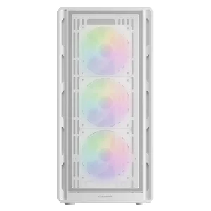 Cougar Airface Pure RGB Compact ATX Mid Tower Black | ARGB | Mesh Front | Tempered Glass