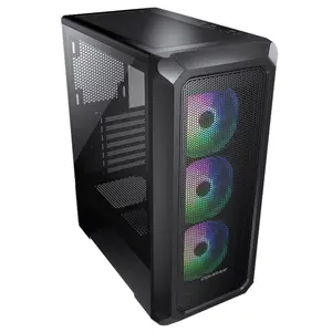 Cougar Archon 2 RGB Mid Tower Mesh Black | ARGB | Full Mesh Front | ATX | Tempered Glass