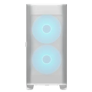 Cougar Airface 180 ATX Mid Tower White | 180mm ARGB Fan | Mesh | Tempered Glass