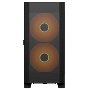 Cougar Airface FLO RGB Mid Tower Black | 2x 180mm ARGB PWM | Mesh Front | ATX