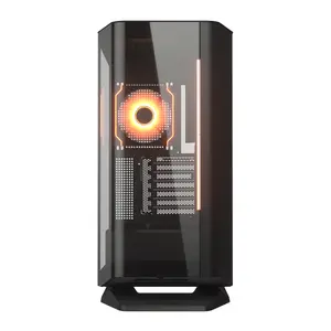 Cougar FV270 RGB Black | 4 Pre-Installed Fans | Mid Tower | Tempered Glass | ARGB