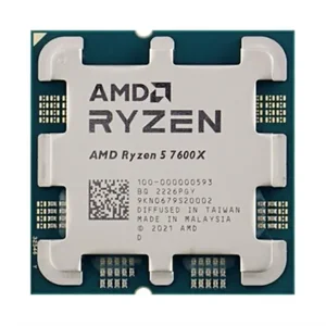 AMD Ryzen 5 7600X Processor – 6 Cores, 12 Threads, Up to 5.3 GHz, Socket AM5