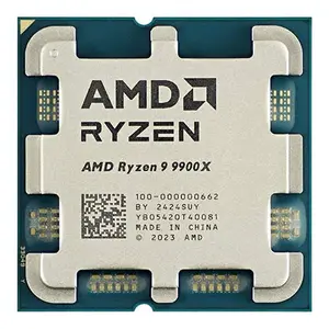 AMD Ryzen 9 9900X Desktop Processor (AM5 Socket, 12-Core, 5.6 GHz Boost, Unlocked)