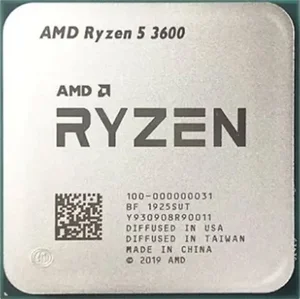 AMD Ryzen 5 3600 Desktop Processor | 6 Cores / 12 Threads, 4.2 GHz Max Boost, PCIe 4.0, Socket AM4, 65W TDP & Wraith Stealth Cooler