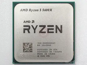 AMD Ryzen 5 5600X Desktop Processor | 6 Cores / 12 Threads, 4.6 GHz Max Boost, PCIe 4.0, Socket AM4, 65W TDP & Wraith Stealth Cooler