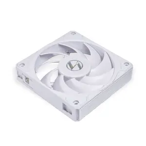 LIAN LI UNI FAN P28 120mm High-Performance PWM PC Cooling Fan | Liquid Crystal Polymer (LCP) Blades, 28mm Performance Depth, Interlocking Daisy-Chain System & Included 3-Speed Fan Controller