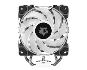 ID-COOLING SE-214-XT DF CPU Air Cooler (Black Edition) | Model: SE-214-XT DF, 180W TDP Thermal Dissipation, 4x Ф6mm Direct-Touch Copper Heatpipes, 120mm High-Airflow PWM Fan, Microwave Fin Design with Stealth Top Cover, 100% RAM Clearance, Multi-Plat