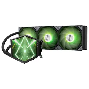 TRYX STAGE 360 ARGB All-in-One Liquid CPU Cooler | Dual 4.0" IPS Displays
