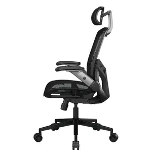 COUGAR Speeder One Black | Racing-Inspired Ergonomic Gaming Chair | Dual-Use Work & Gaming | Adjustable Lumbar | Class 4 Lift