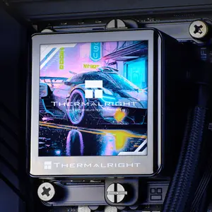 Thermalright Frozen Vision 360 BLACK All-in-One Liquid CPU Cooler | 2.88" IPS LCD Display
