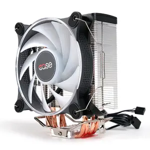 EASE EAF1213Pro CPU Air Cooler | 4 Heat Pipes | TDP 180W | ARGB Fan 120mm | 1800 RPM | 50 CFM | ARGB Top Plate | AM4 / AM5 / LGA1700 / LGA1851 / LGA2011 | Mid-High Performance Air Cooler