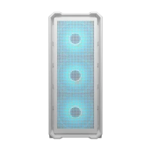 Cougar MX600 Air Pro Black & White | 3x140mm + 1x120mm ARGB Fans | E-ATX | 400mm GPU | Airflow Ramp